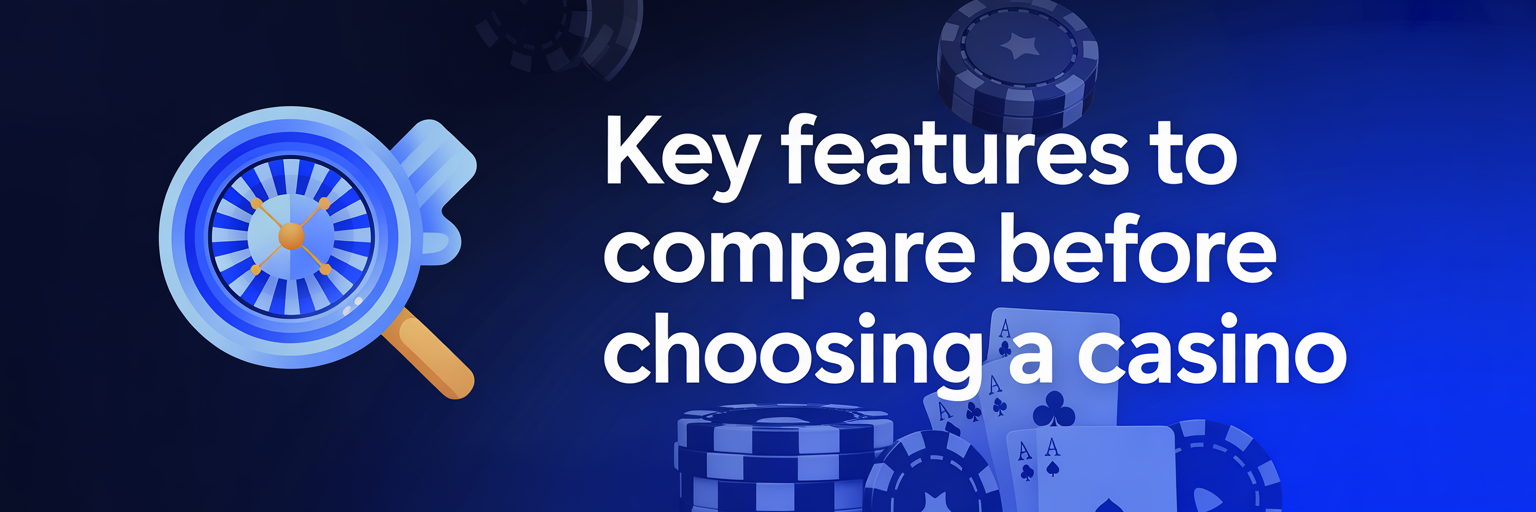 Key Features to Compare Before Choosing a Casino